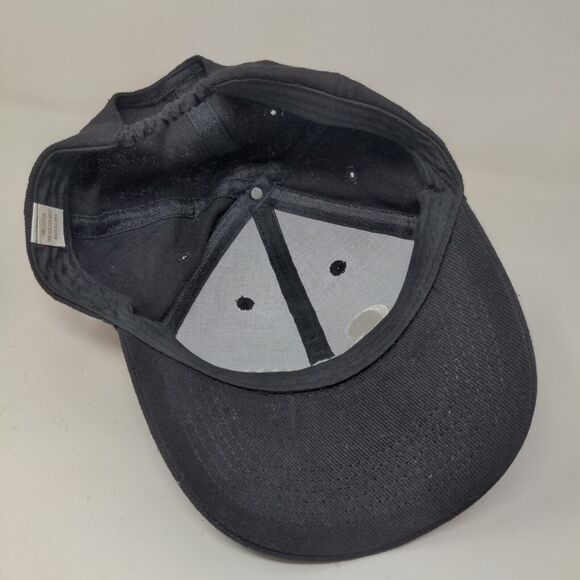 Unbranded Men's Stretchy Hat Black Size OSFM Wedding Groom Embroidered Logo - Picture 6 of 7